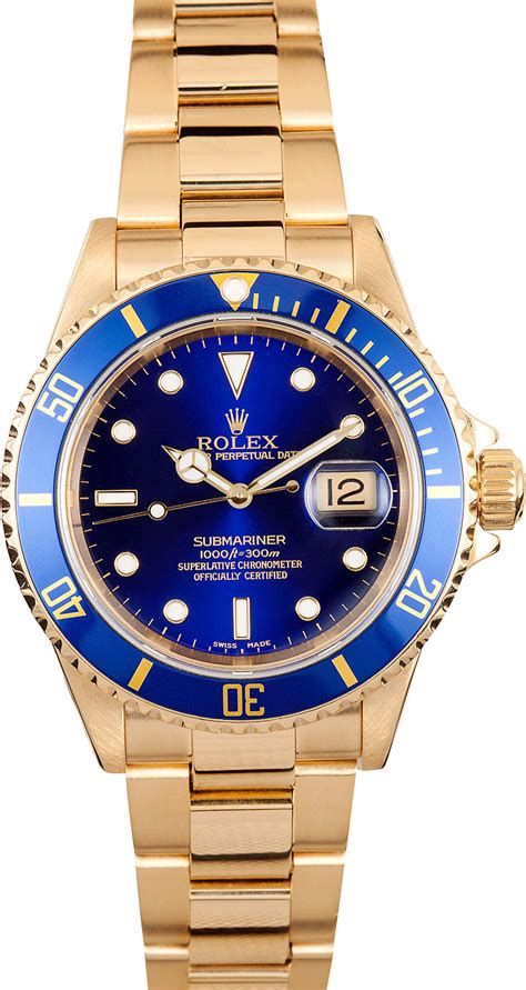 rolex 18kt gold watch|rolex submariner 18k gold price.